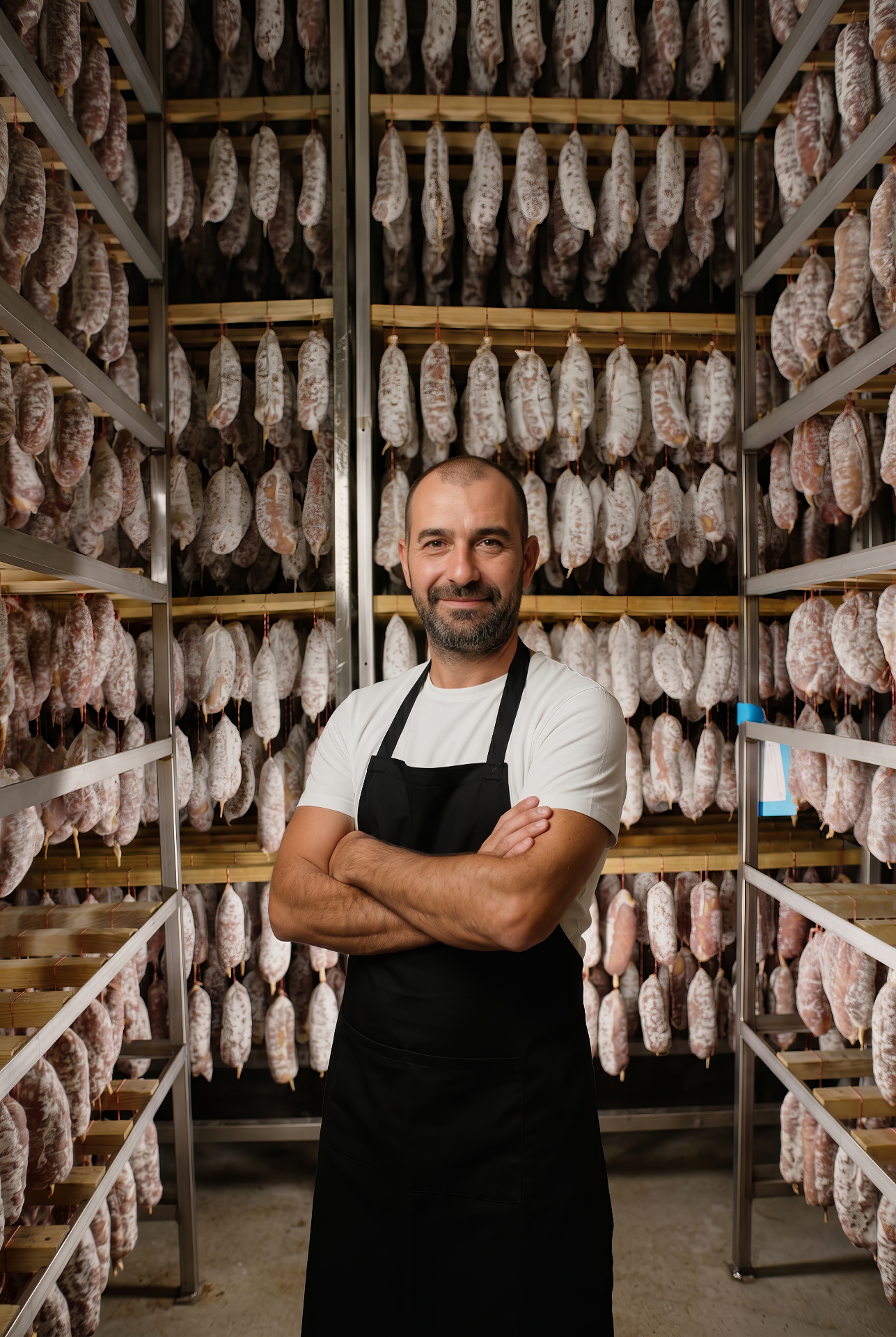 Artisan chef in a Phuket charcuterie atelier